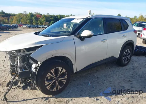 2023 Nissan Rogue Sv Intelligent Awd from USA, damaged, VIN JN8BT3BB3PW460801